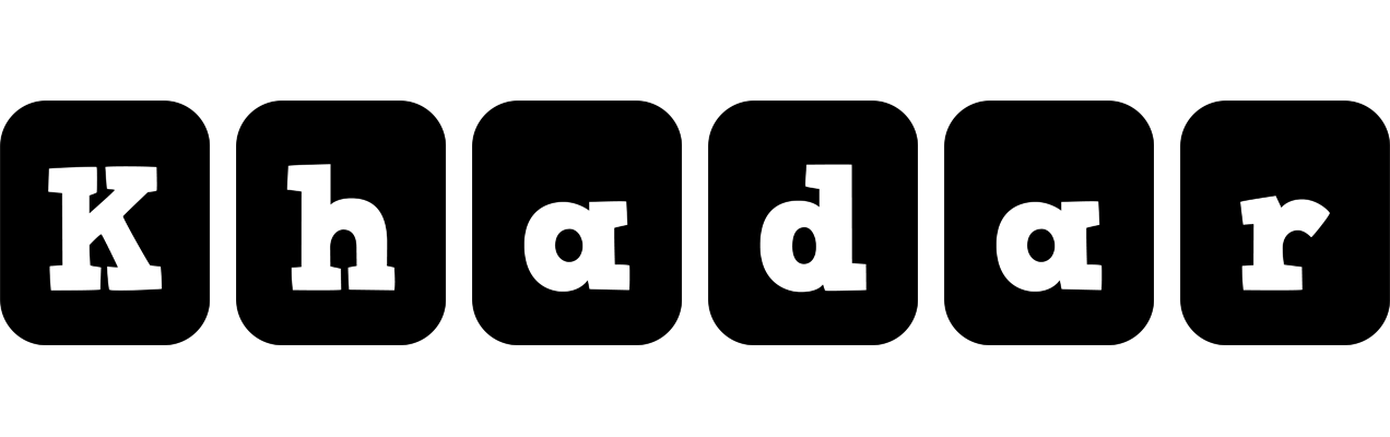 Khadar box logo
