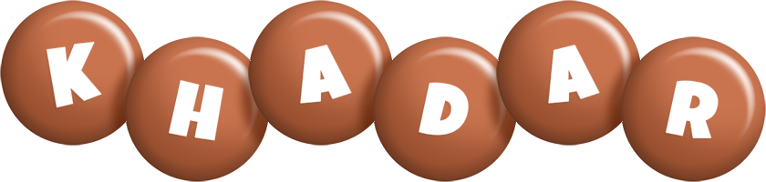 Khadar candy-brown logo