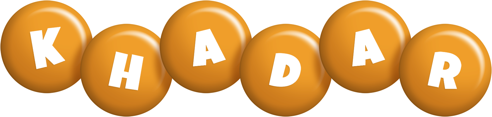 Khadar candy-orange logo