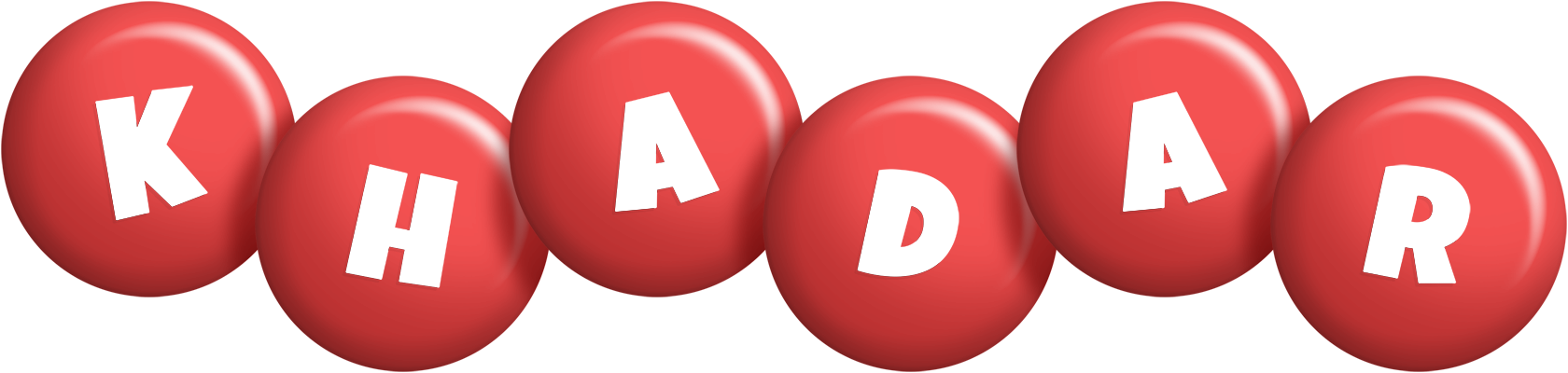 Khadar candy-red logo