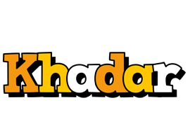 Khadar cartoon logo