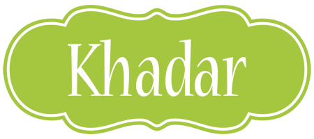 Khadar family logo