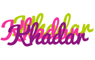 Khadar flowers logo