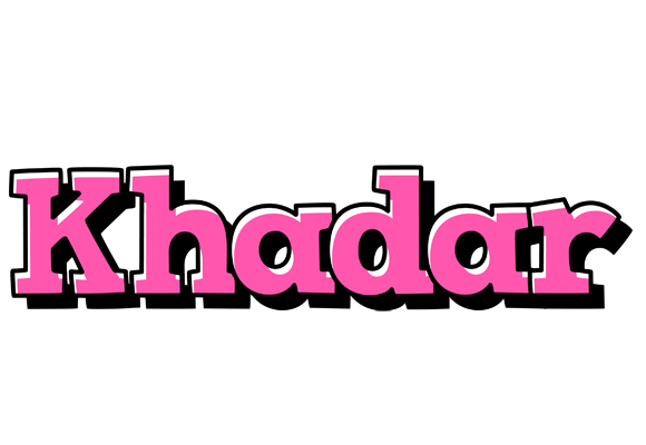 Khadar girlish logo