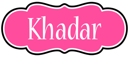 Khadar invitation logo