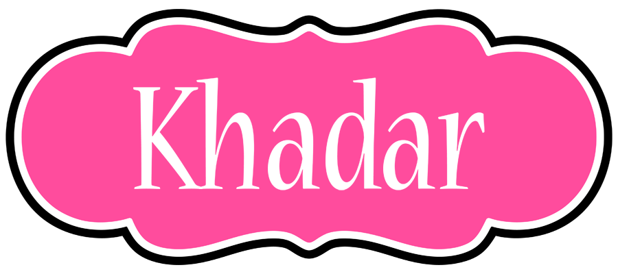 Khadar invitation logo