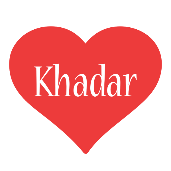 Khadar love logo