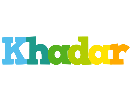 Khadar rainbows logo