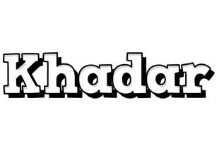 Khadar snowing logo