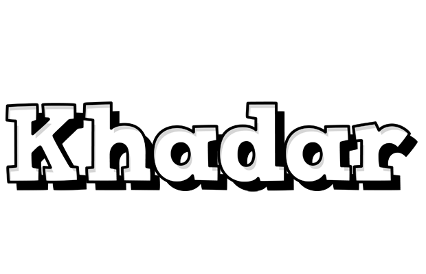 Khadar snowing logo