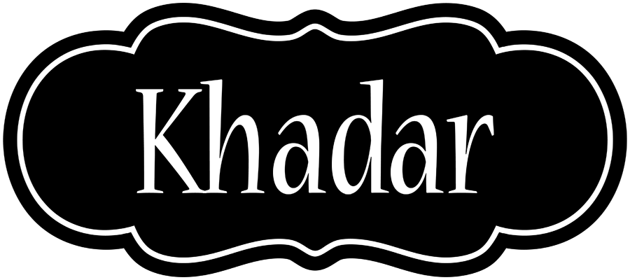 Khadar welcome logo
