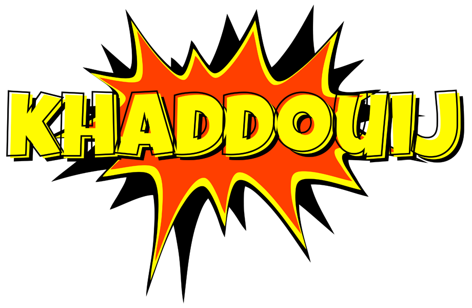 Khaddouij bazinga logo