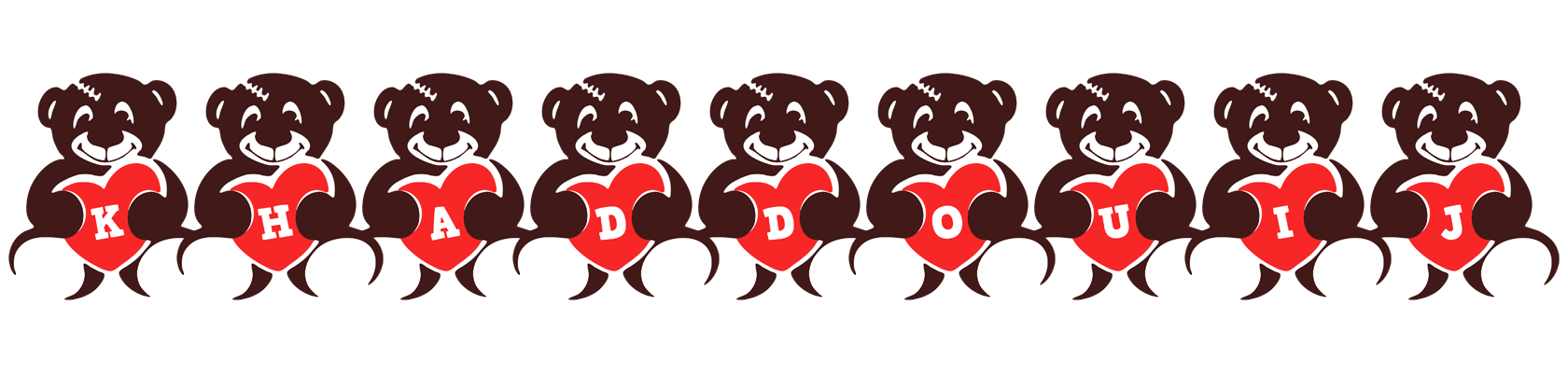 Khaddouij bear logo