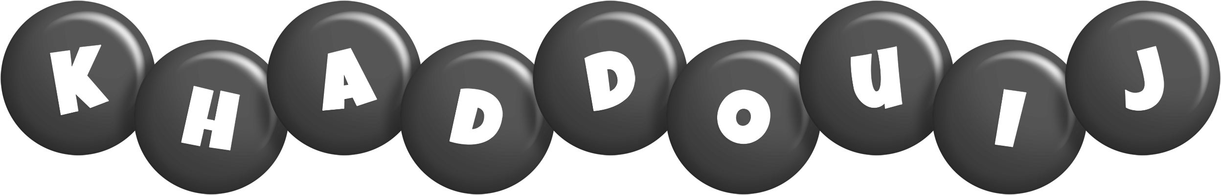Khaddouij candy-black logo