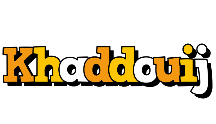 Khaddouij cartoon logo