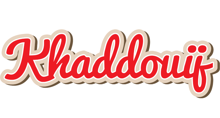 Khaddouij chocolate logo