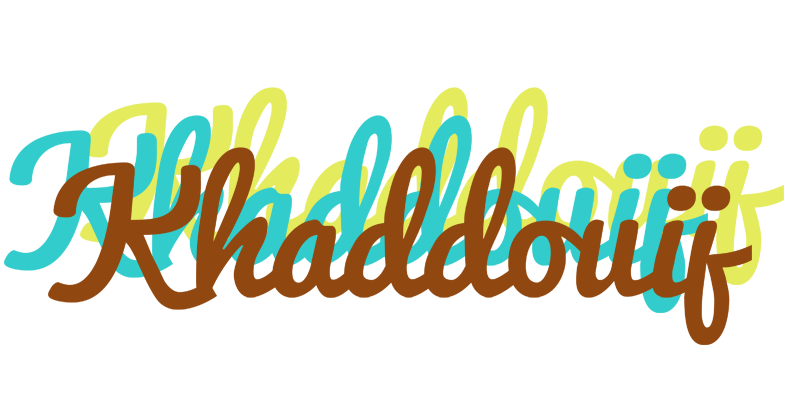 Khaddouij cupcake logo