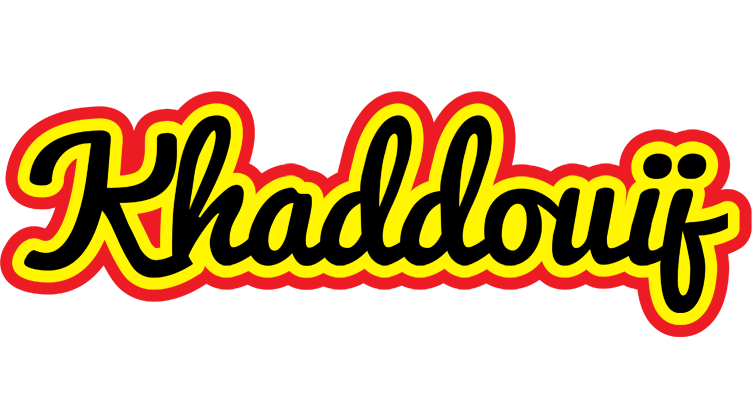 Khaddouij flaming logo