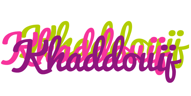 Khaddouij flowers logo