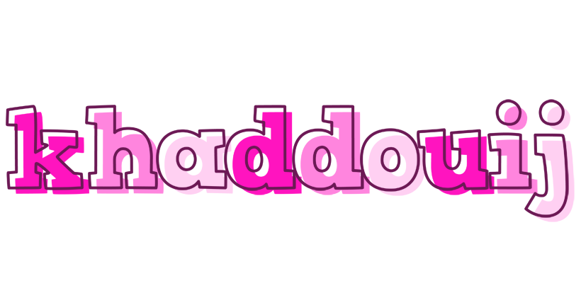 Khaddouij hello logo