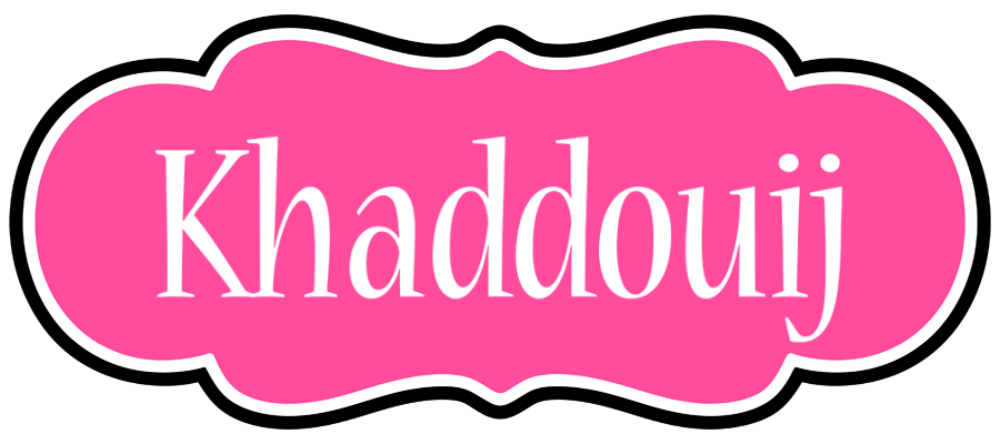 Khaddouij invitation logo