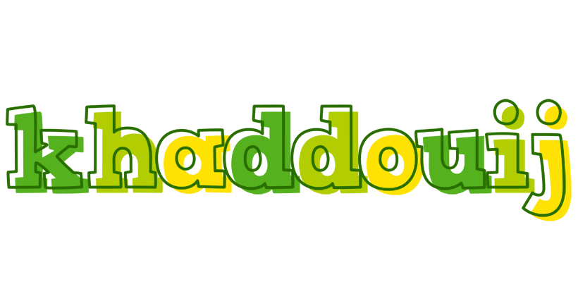Khaddouij juice logo
