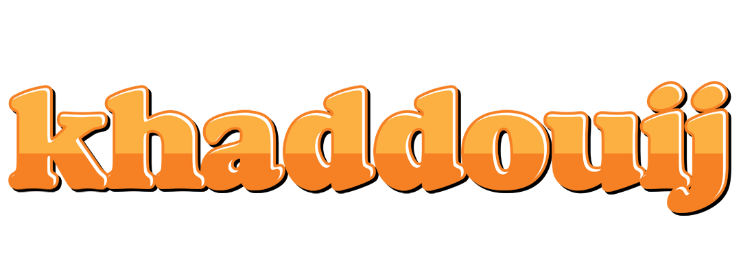 Khaddouij orange logo
