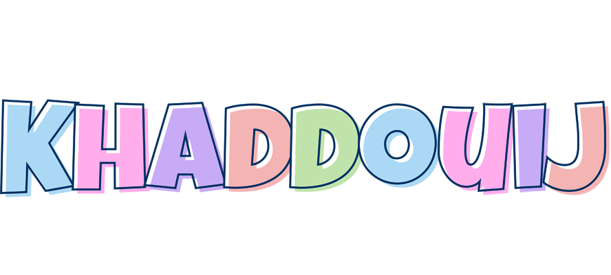 Khaddouij pastel logo