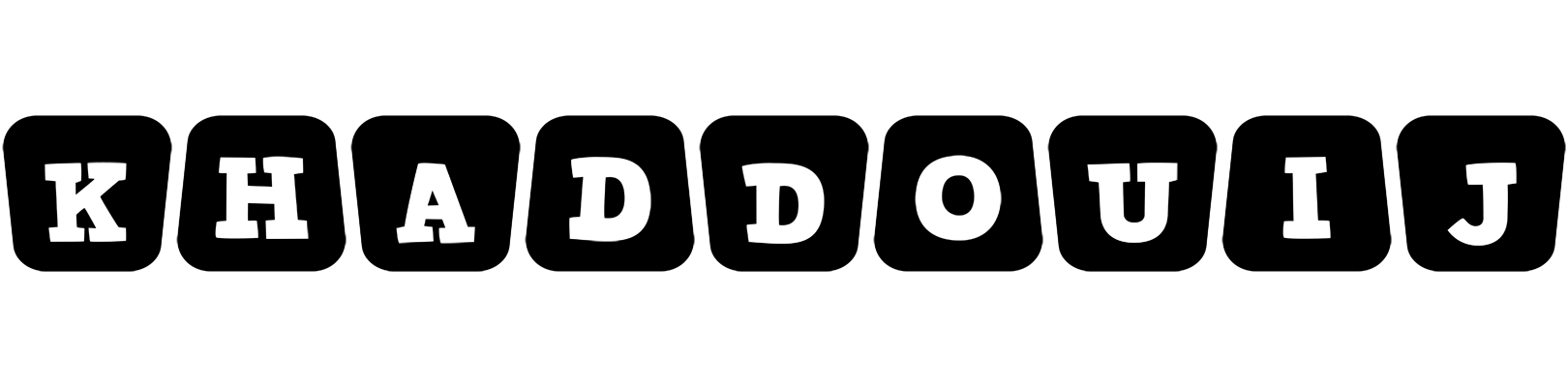 Khaddouij racing logo