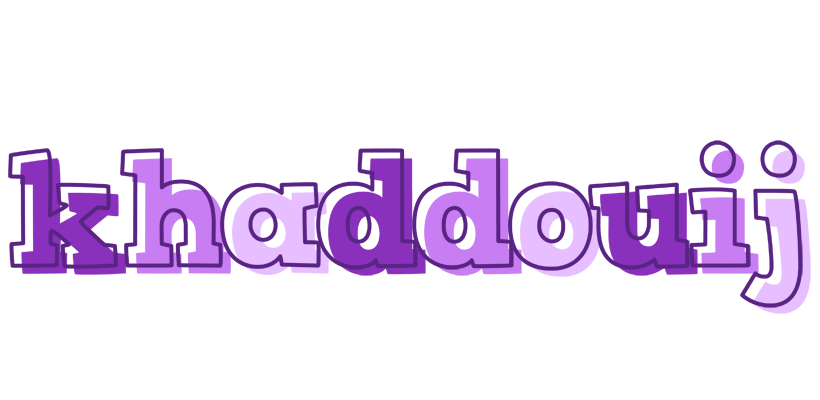 Khaddouij sensual logo