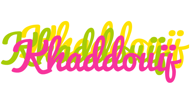 Khaddouij sweets logo
