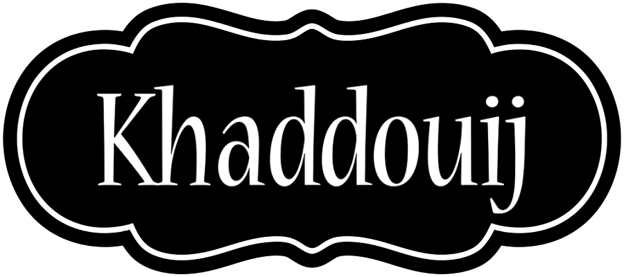 Khaddouij welcome logo
