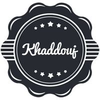 Khaddouj badge logo