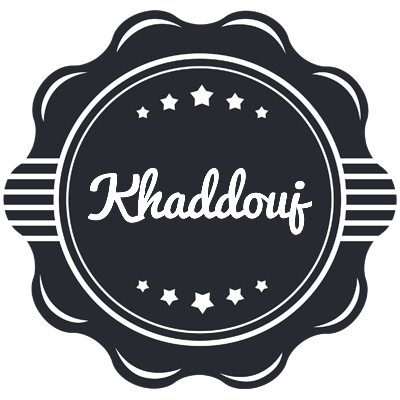 Khaddouj badge logo