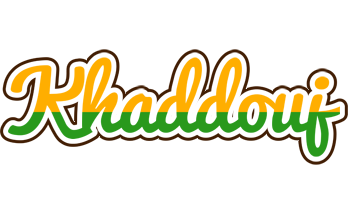 Khaddouj banana logo
