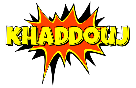 Khaddouj bazinga logo