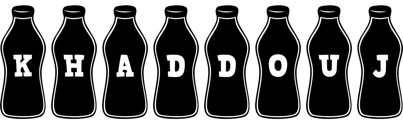 Khaddouj bottle logo