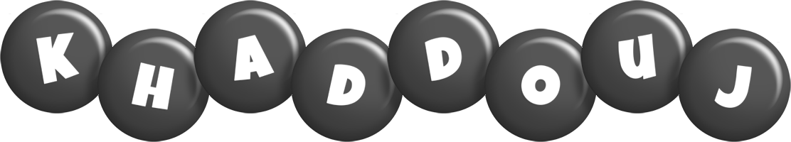 Khaddouj candy-black logo