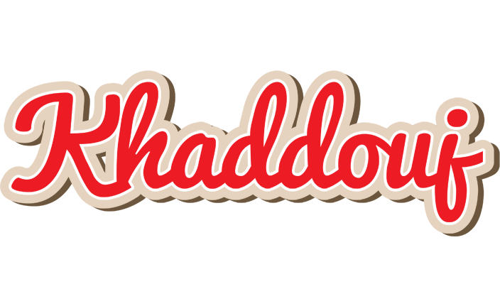 Khaddouj chocolate logo