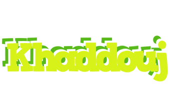 Khaddouj citrus logo