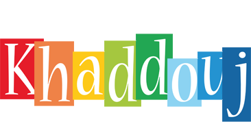 Khaddouj colors logo
