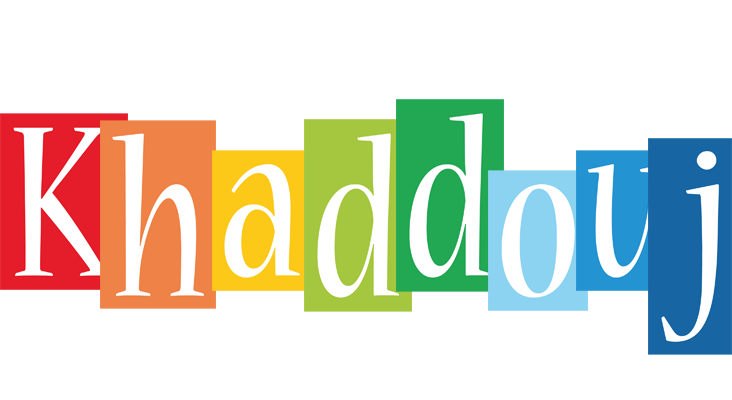 Khaddouj colors logo