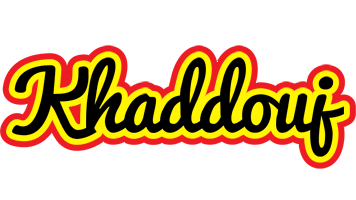 Khaddouj flaming logo