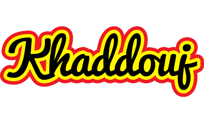 Khaddouj flaming logo
