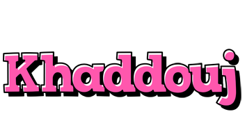Khaddouj girlish logo