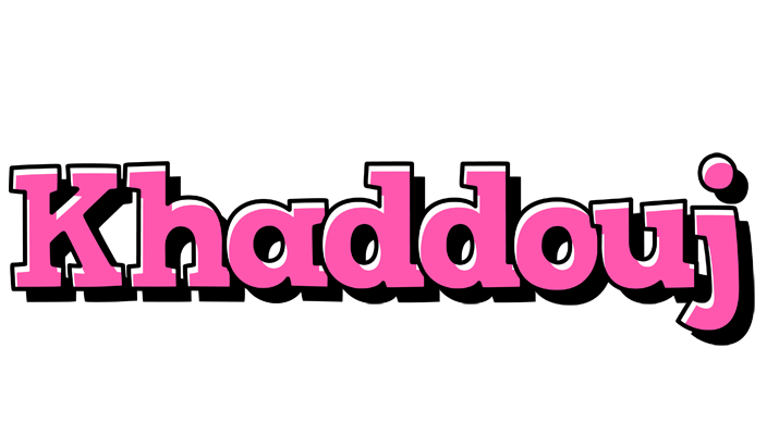 Khaddouj girlish logo