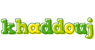 Khaddouj juice logo