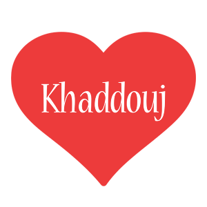 Khaddouj love logo