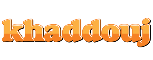 Khaddouj orange logo