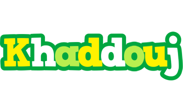Khaddouj soccer logo